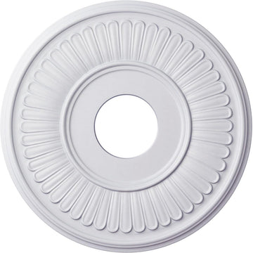 15 3/4"OD x 3 7/8"ID x 3/4"P Berkshire Ceiling Medallion (Fits Canopies up to 7")
