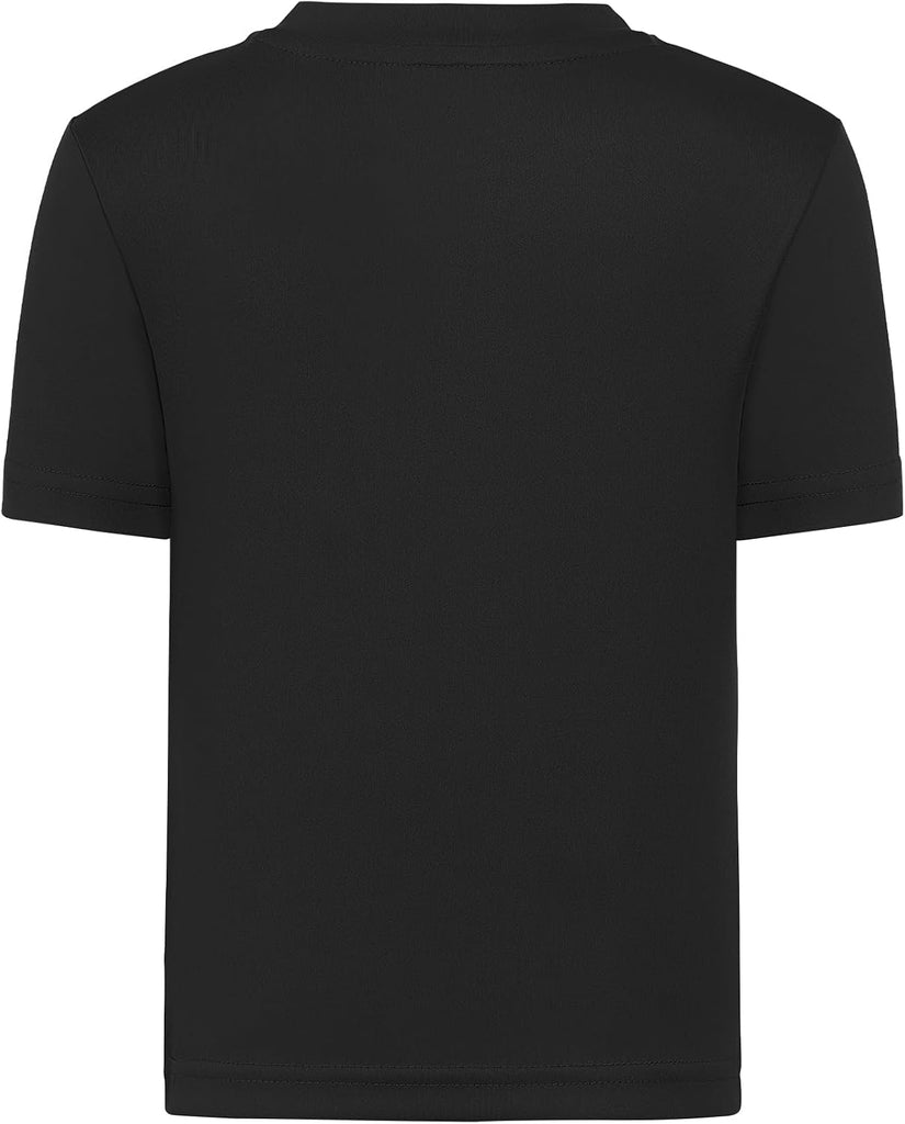 To Youth Neon T Shirt Kids Rash Guard UPF 50+ V-Neck Dry Fit Athletic Short Sleeve Shirts for Boys and Girls