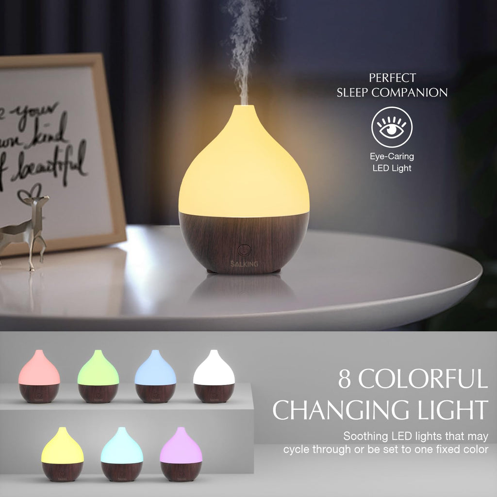 Essential Oil Diffuser 2 Pack, 100ml Ultrasonic Diffuser