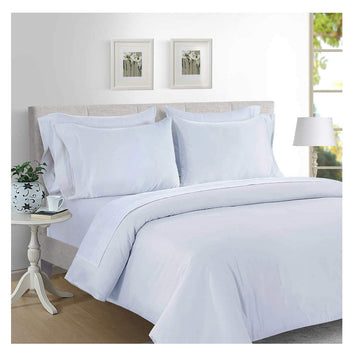 Sateen 800 Thread Count Supima Cotton Sheet Set (Bright White, Queen)