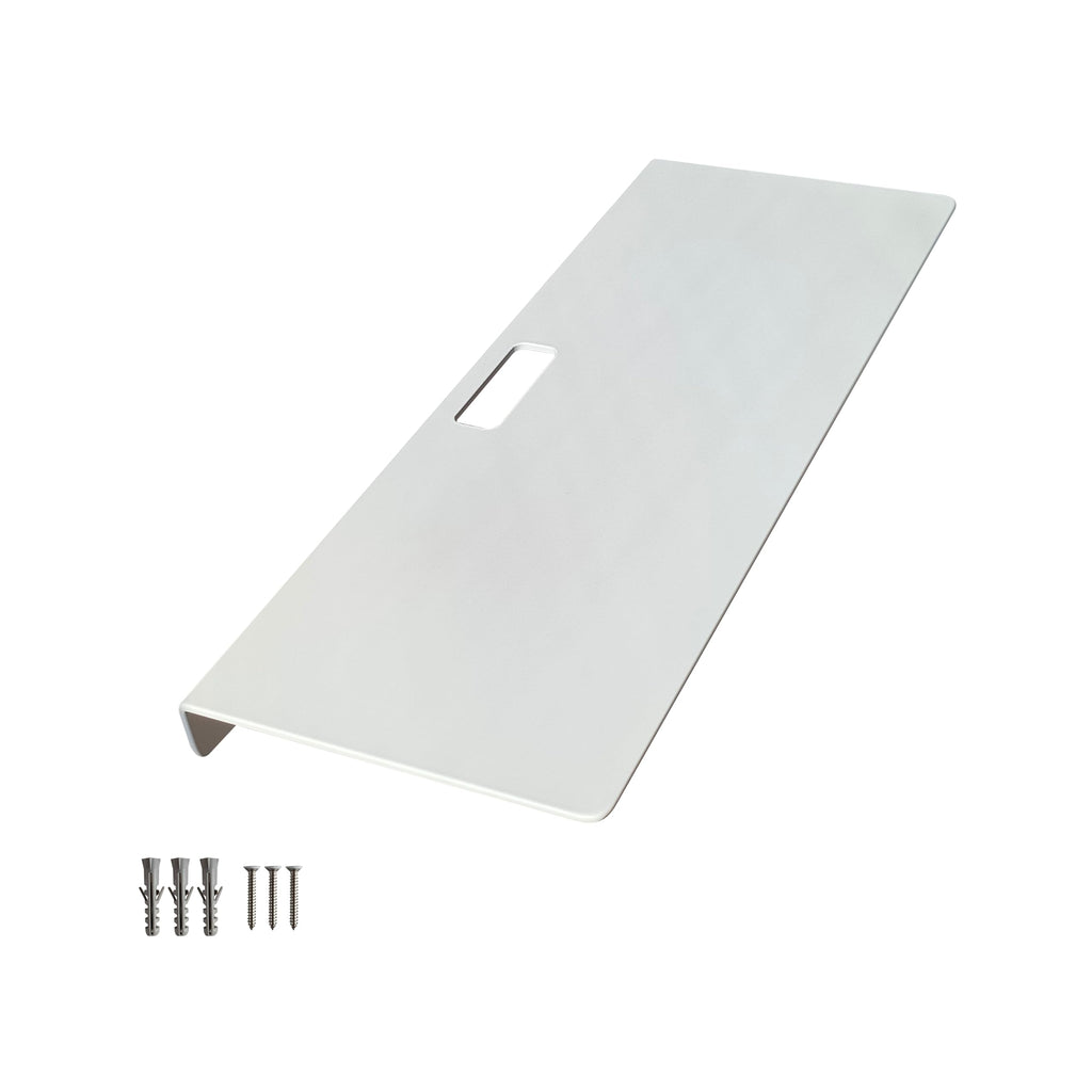 Floating Shelves for Wall, Small White Shelves Wall Mounted Shelf Decor (White, 16 inch Floating Shelf White)