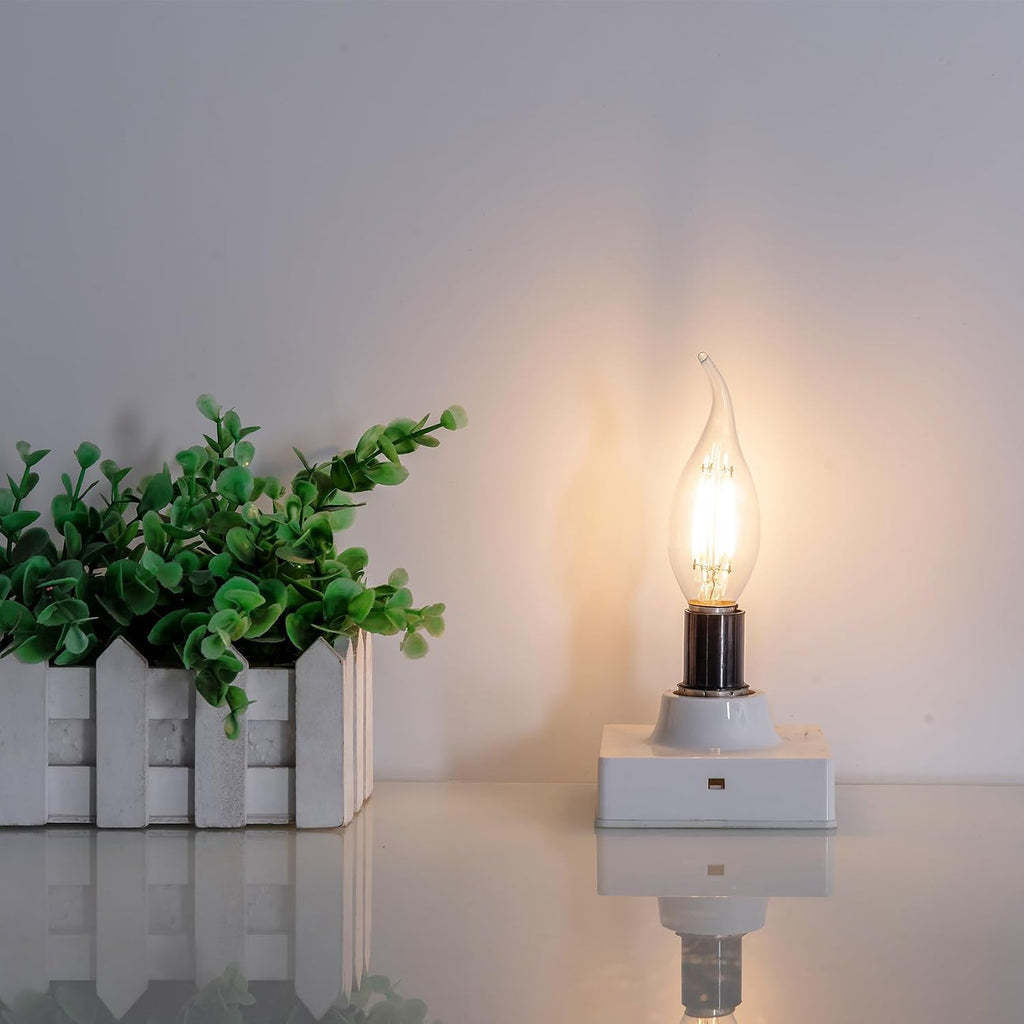 Dimmable E12 LED Bulb 25 Watt Equivalent Candelabra Light Bulbs