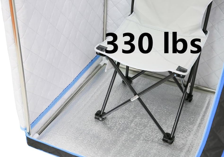 Portable Sauna Box for Home Spa Full Body, Personal Steam Sauna Tent Sauna Room with 3L 110V 1000W Steamer