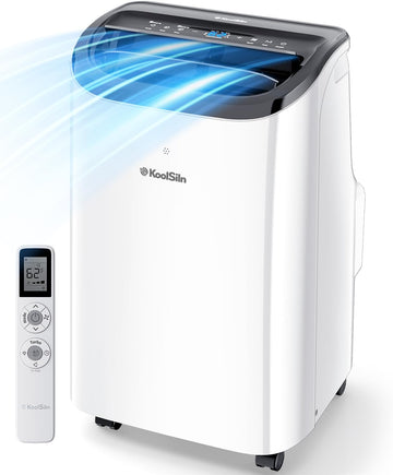 12,000 BTU Portable Air Conditioner Cools Up to 550 Sq.Ft, Auto