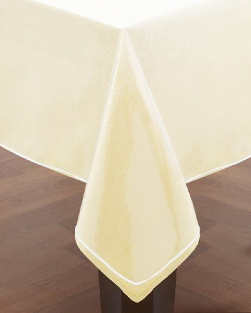 Clear Plastic Table Cover Protector 54''x72'' Rectangular