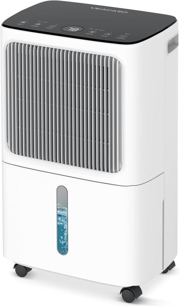 2500 Sq.Ft Dehumidifier for Basement with Drain Hose Max 34 Pints, Dehumidifiers for Home, Large Room, Bathroom
