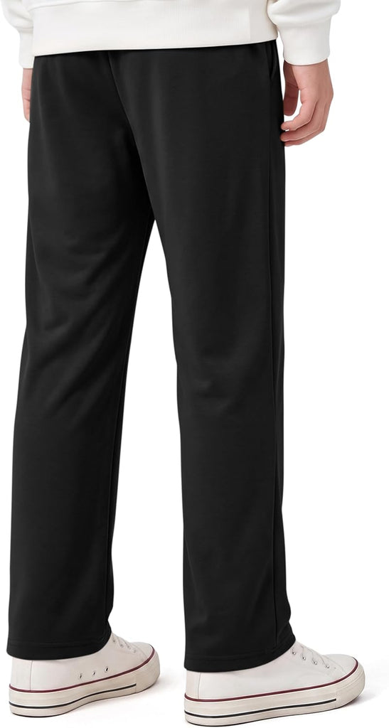 Boys Sweatpants Wide Leg Athletic Jogger Pants
