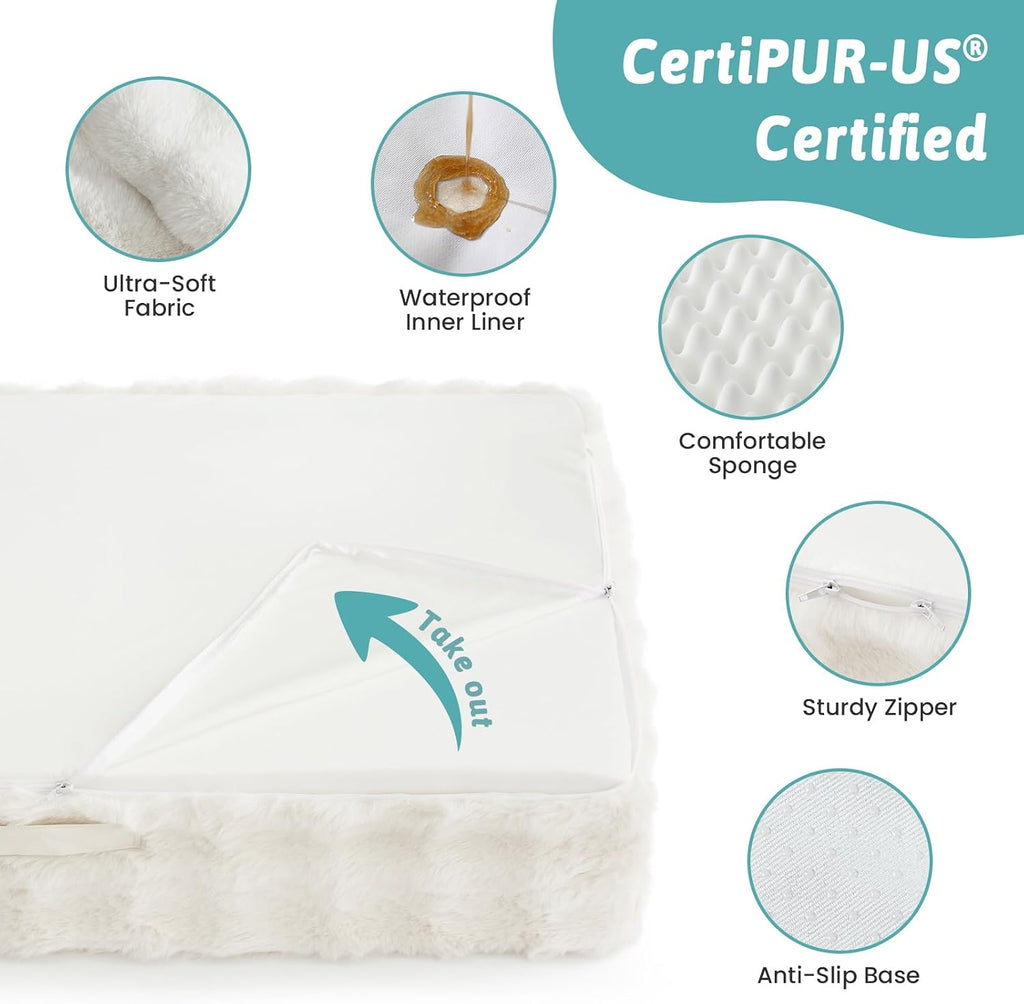 Orthopedic Large Dog Bed, Washable Pet Bed
