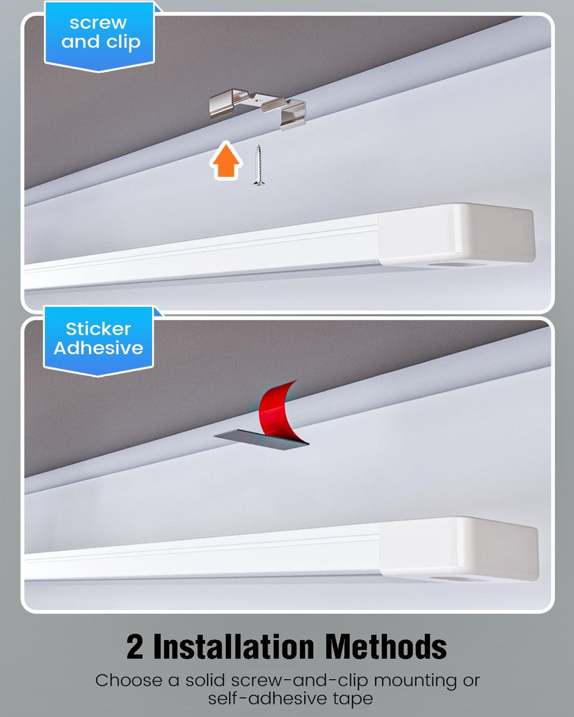 36 Inch Under Cabinet Lights with Hand Wave,Plug and Play
