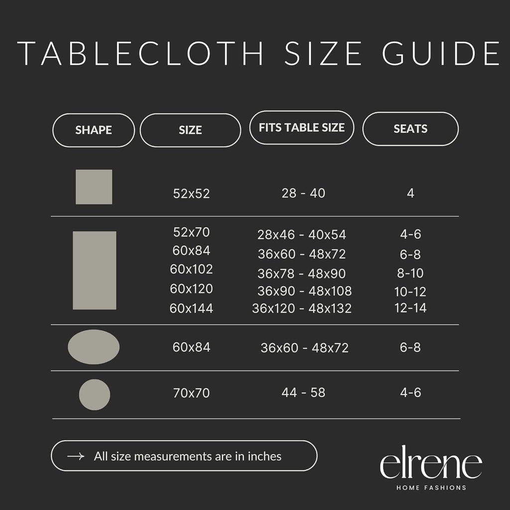 Home Fashions Elegant Woven Leaves Jacquard Damask Wrinkle Resistant Tablecloth, 60" x 120", Oblong,