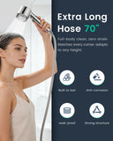 Ion Drops Filtered Shower Head with Handheld with 4PCS Filters, High Pressure 4 Spray Modes Showerhead with Filters