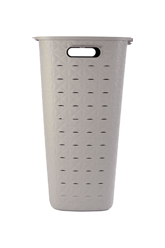 Softex 56L Laundry Basket - Elegant Design - Lightweight, Stackable and Practical - 70% Recycled - 59 x 43 x 34 cm