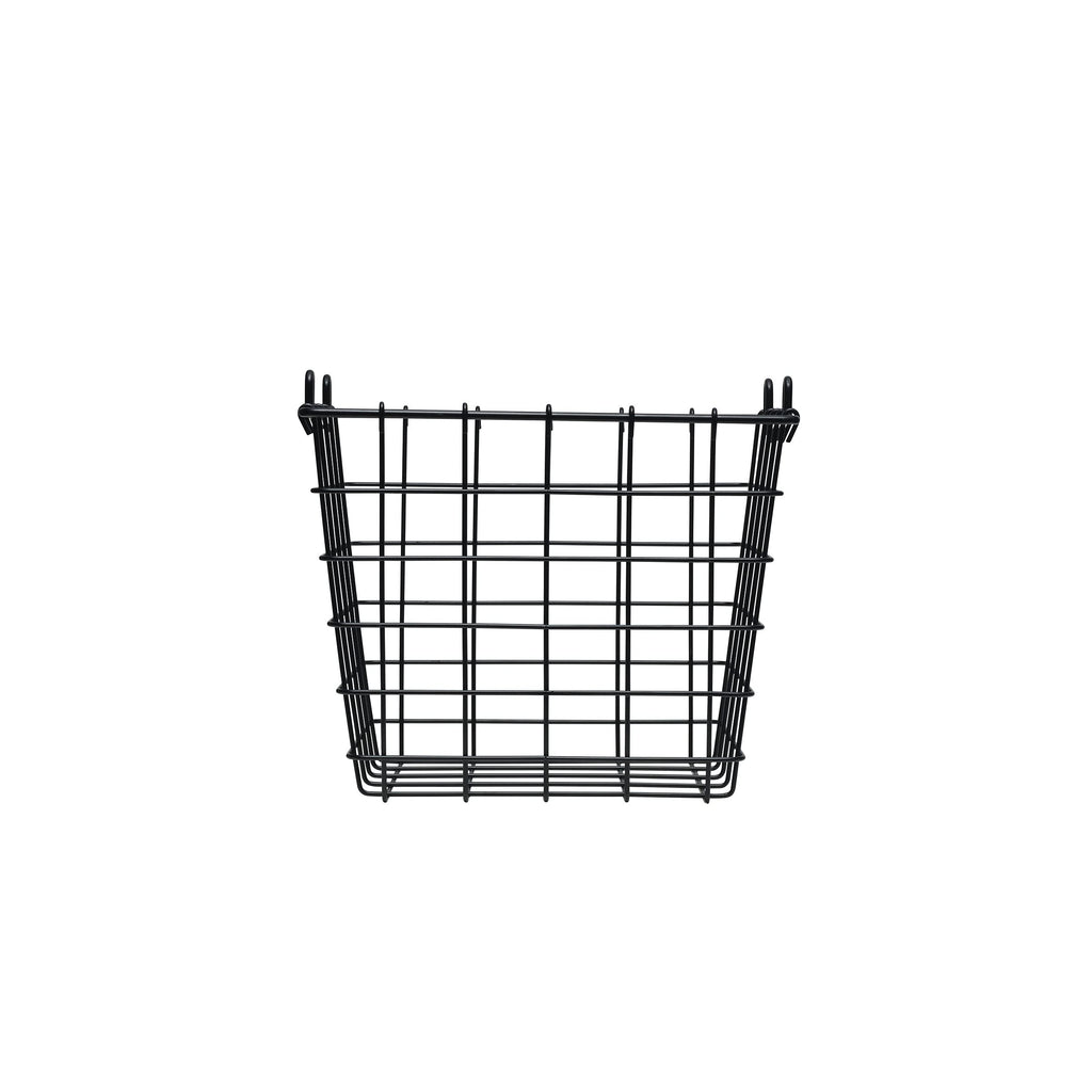3-Tier Wire Market Basket, Antique Black Metal Kitchen Counter Organizer for Fruit, Vegetables and Pantry Storage