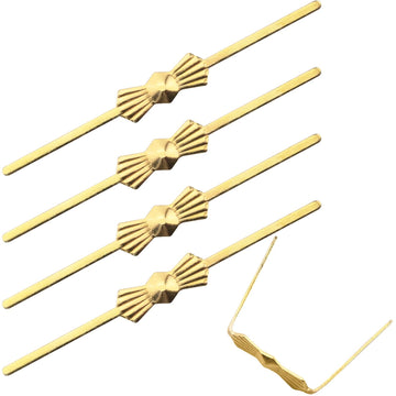 Chandelier Bowtie Pin 40mm Stainless Steel Lamp Bow Tie Connectors Golden Butterfly Clips Replacements