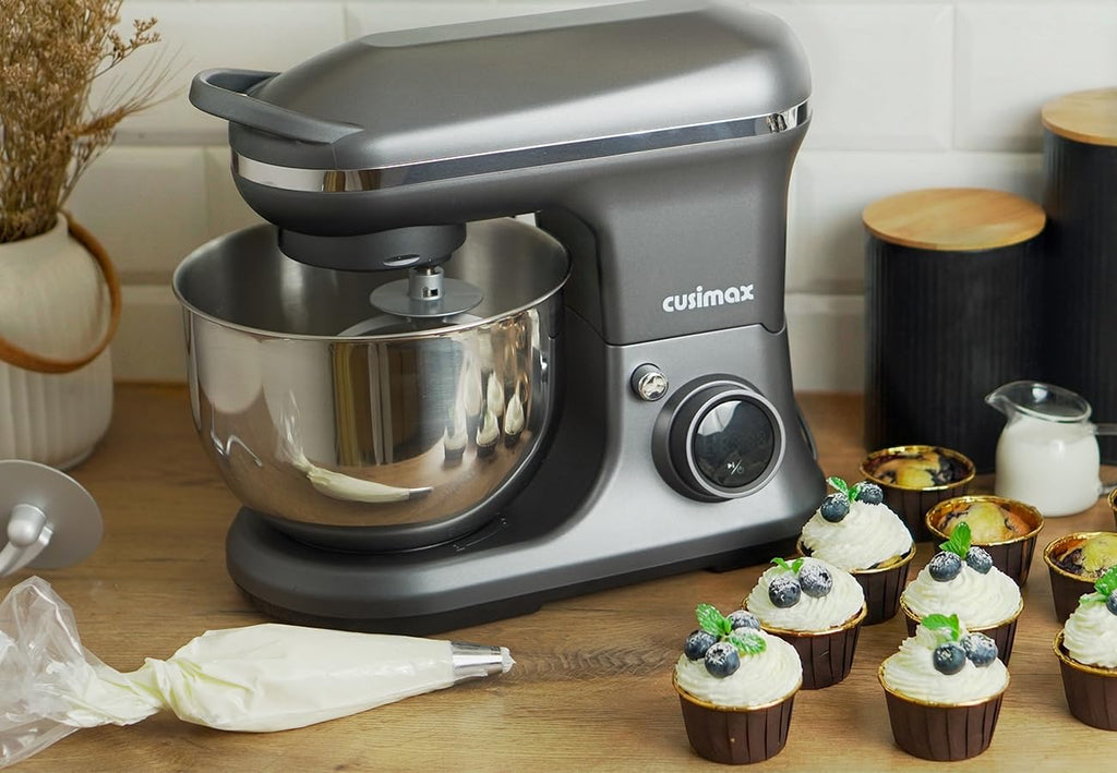 Stand Mixer, Electric Food Mixer with Digital Switch Control, 650W