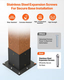 Pergola Kit, 4x4 Inch Pergola Brackets for 3.5x3.5 Inch Wood - Image 4