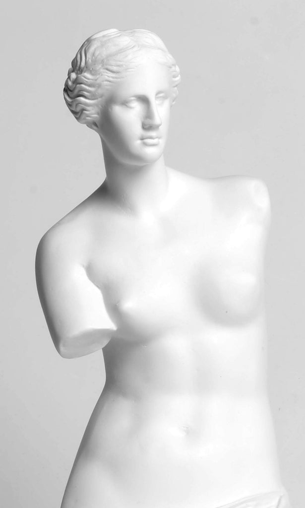 11.4" Venus Statue, Resin Greek Goddess Sculpture Decor
