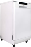 SD-9263W 18″ Portable Dishwasher - White