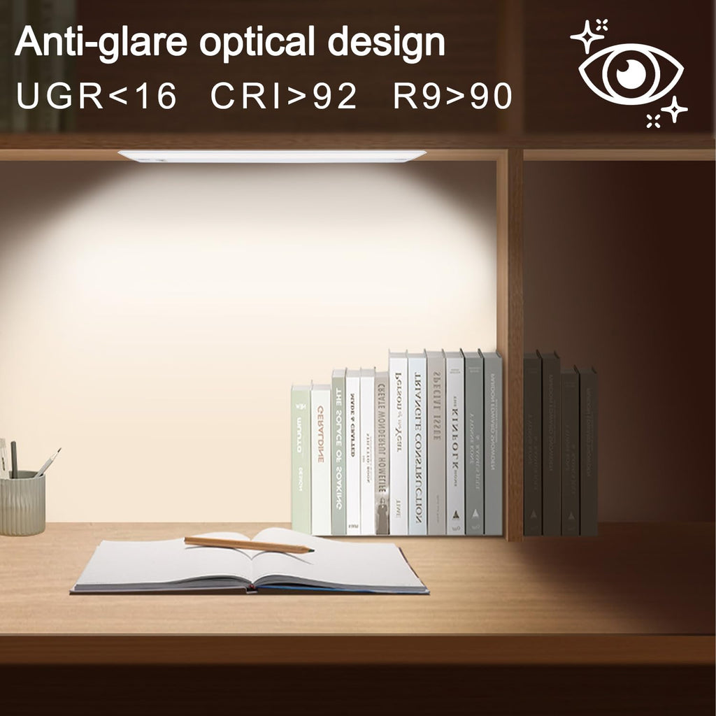 Of Under Cabinet Lighting Hardwired, 24in 18W 1237LM Dimmable Led Light /Closet, CRI 92+, R9 90+, 5 Color