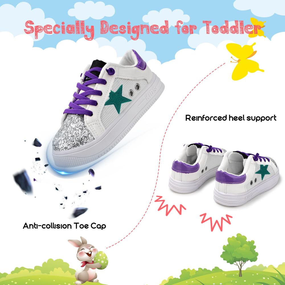 Sneakers Glitter Tennis Shoes