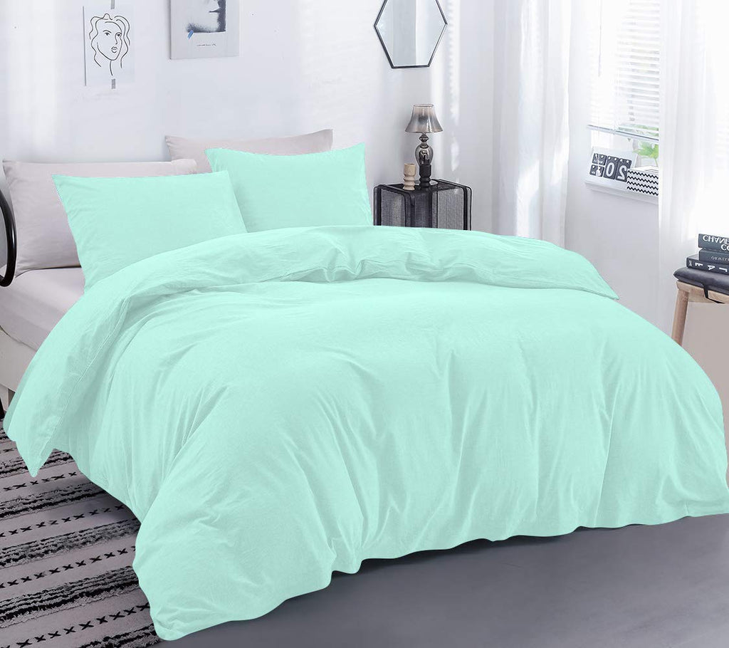 Premium Duvet Cover Set 5 PC with Zipper & Corner Ties 100% Egyptian Cotton | 1000 Thread Count Luxurious Bedding 1