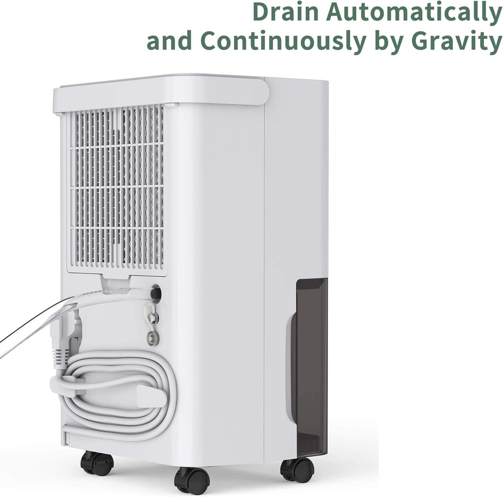 30 Pint Dehumidifier - for Basement with Activated Carbon Filter,Ultra Quiet, Humidity Sensor, Auto Shut Off