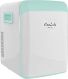 15L Mini Fridge for Bedroom - Car, Office Desk & College Dorm Room - 12V Portable Cooler & Warmer for Food, Drinks