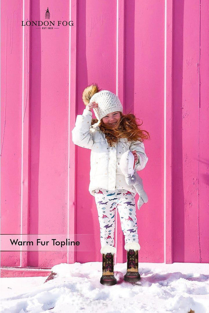 Girls Tottenham Cold Weather Warm Lined Snow Boot