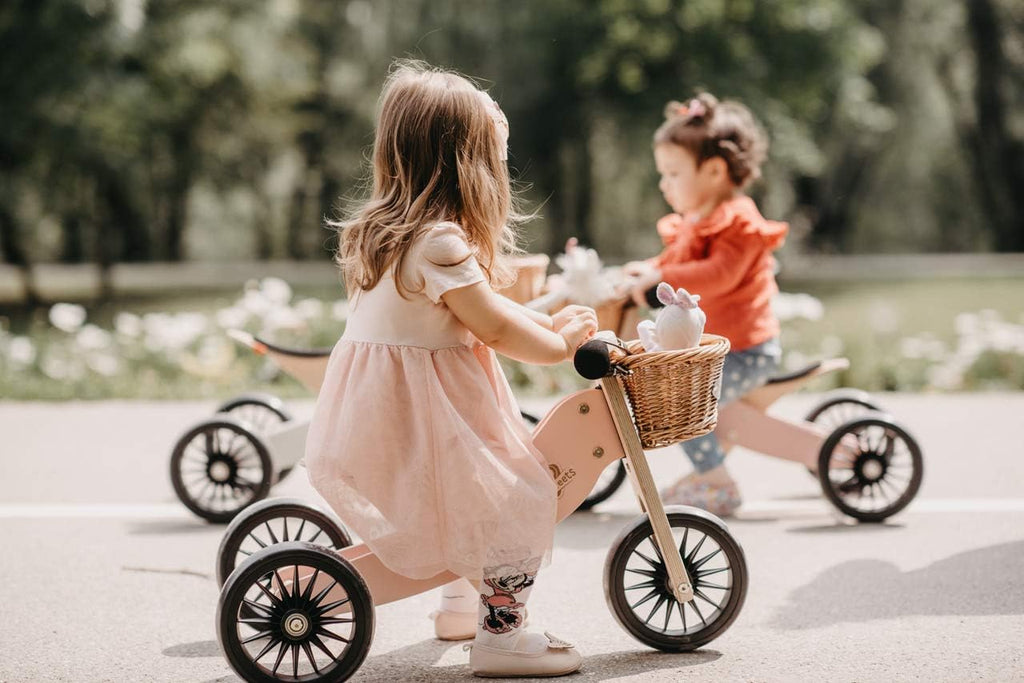 Tot Plus Balance Bike for Toddlers & Kids 18 Months to 4 Years - Adjustable Seat, Puncture-Proof Tires, Pedal-Free