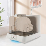Portable Mini Dishwasher, Countertop Dishwasher, Transparent Design