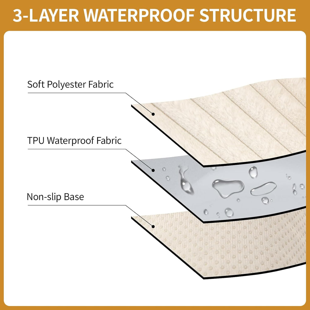 Waterproof Couch Cover for Dogs, Non Slip Couch Covers for Sofa