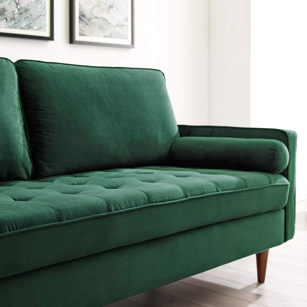Valour Performance Sofa, Green