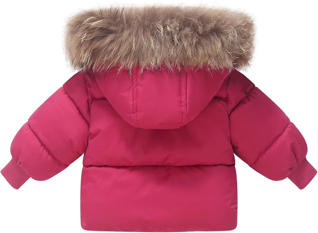 Toddler Winter Puffer Jacket Infant Coat Hoodie Girl Boy Clothes