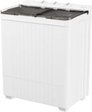 Portable Washing Machine, Twin Tub 28 Lbs Capacity Laundry, Mini Compact Washer and Spin Dryer Combo with Spin Cycle