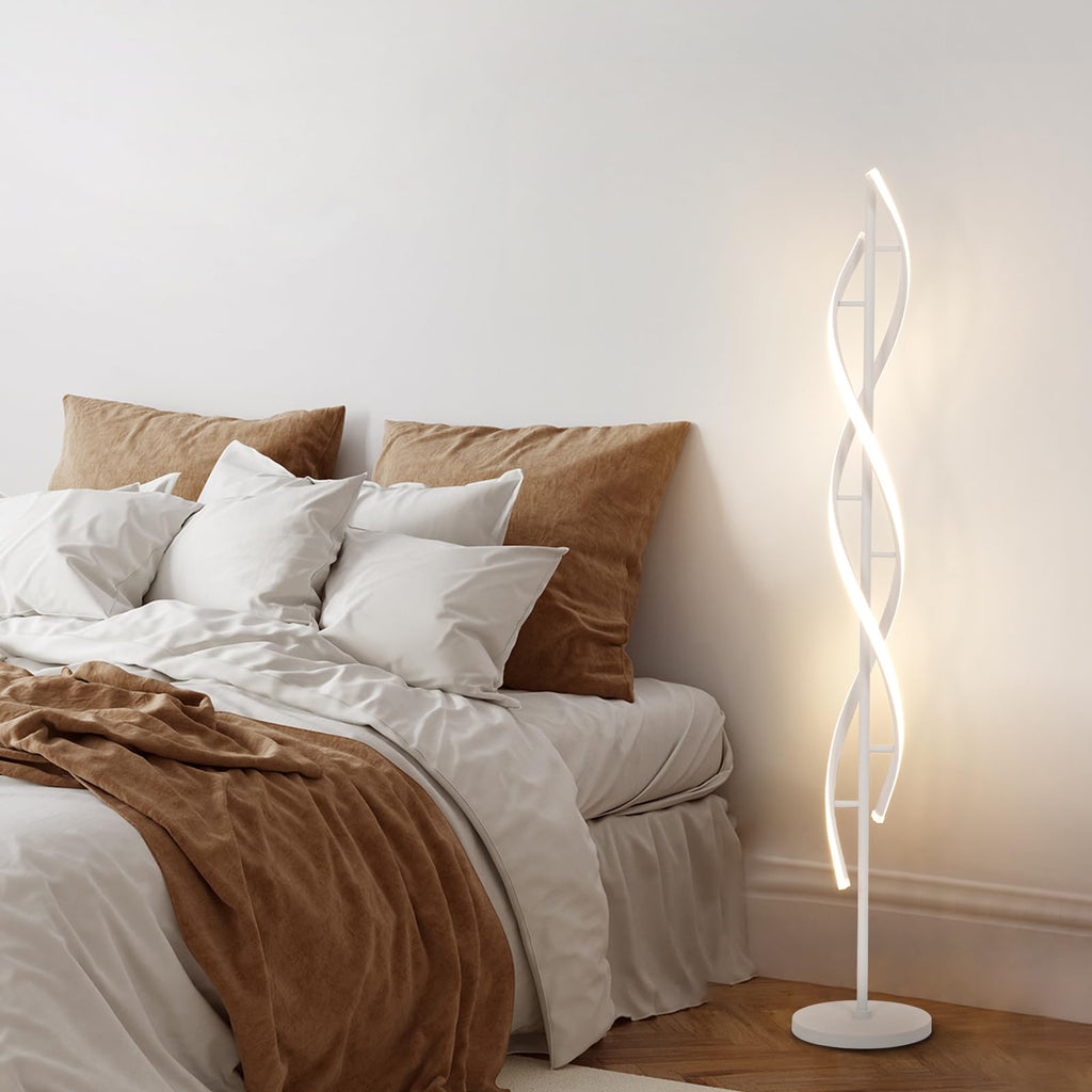 40W Modern Floor Lamp with Remote 60 inch Dimmable Floor Lamp Standing Lamp LED Floor Lamps Dining Rooms Home Offices