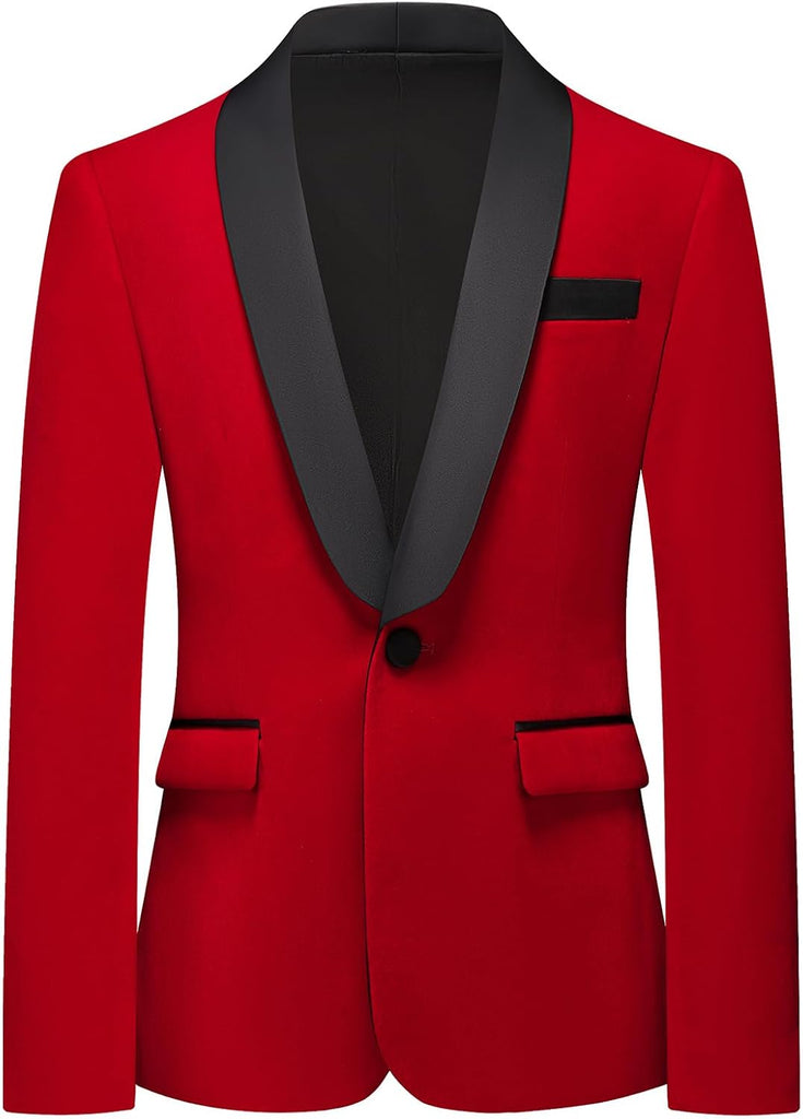 Boys Velvet Tuxedo Suit Set 4 Piece Slim Fit Suit for Kids Prom