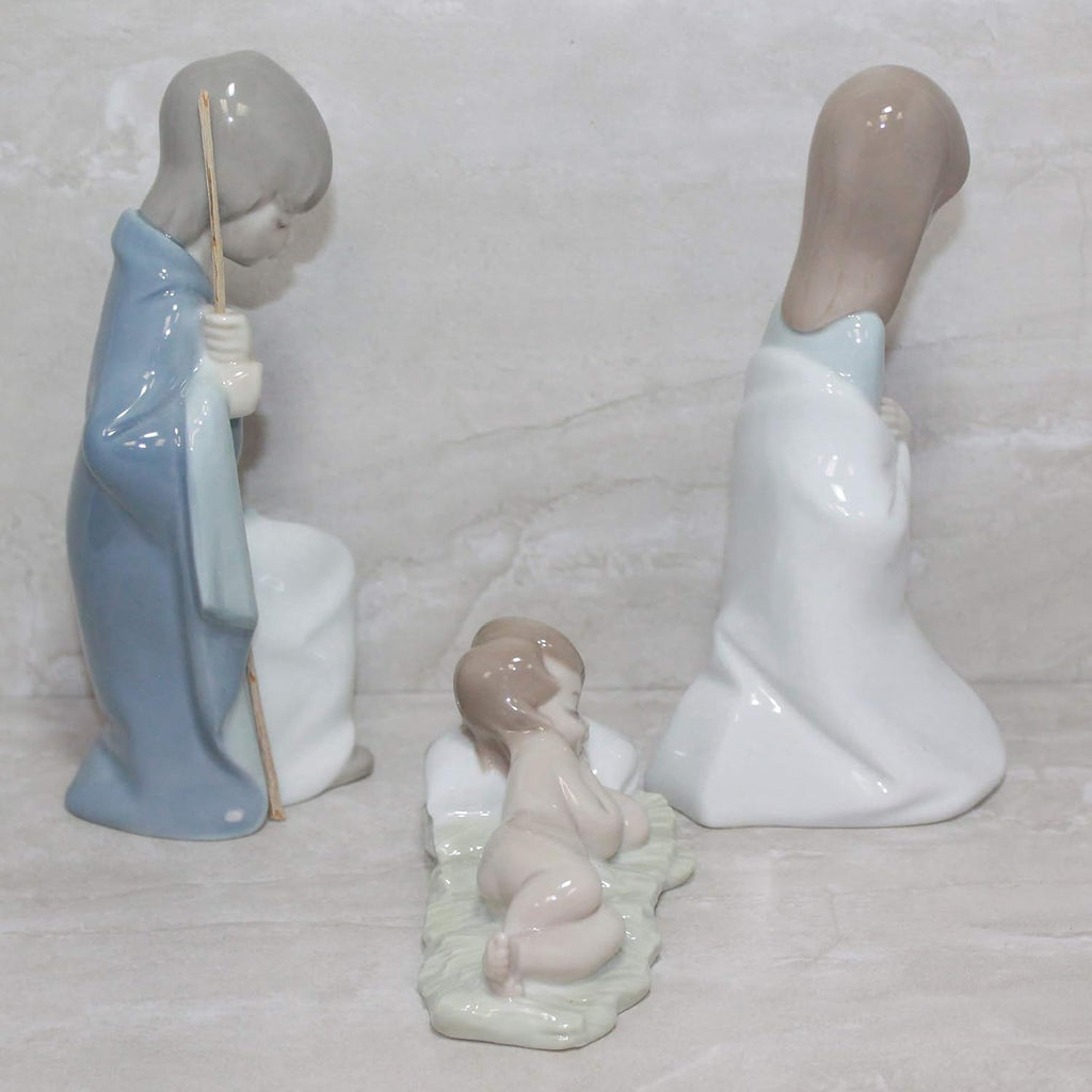 Children's Nativity Joseph, Mary, Jesus Figurine Set - Matte Finish - 4670, 4671,4672