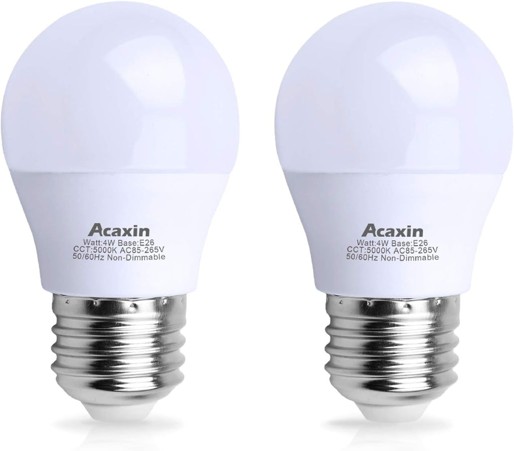 LED Refrigerator Light Bulb 4W 40Watt Equivalent, Waterproof Fridge Bulbs Replacement for Frigidaire, Freezer Bulb
