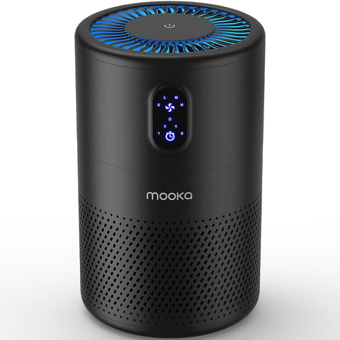 Air Purifiers for Home Large Room up to 1076 ft², H13 True HEPA Air Filter Cleaner, Odor Eliminator,
