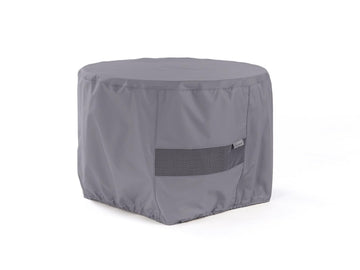 Elite Round Fire Pit Cover, Polyester, 36 Dia x 25H, Charcoal