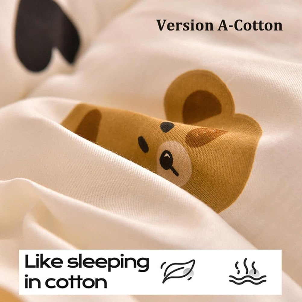 Japanese Futon Mattress, 100% Cotton, Foldable & Portable Floor Lounger Bed, Roll Up Sleeping
