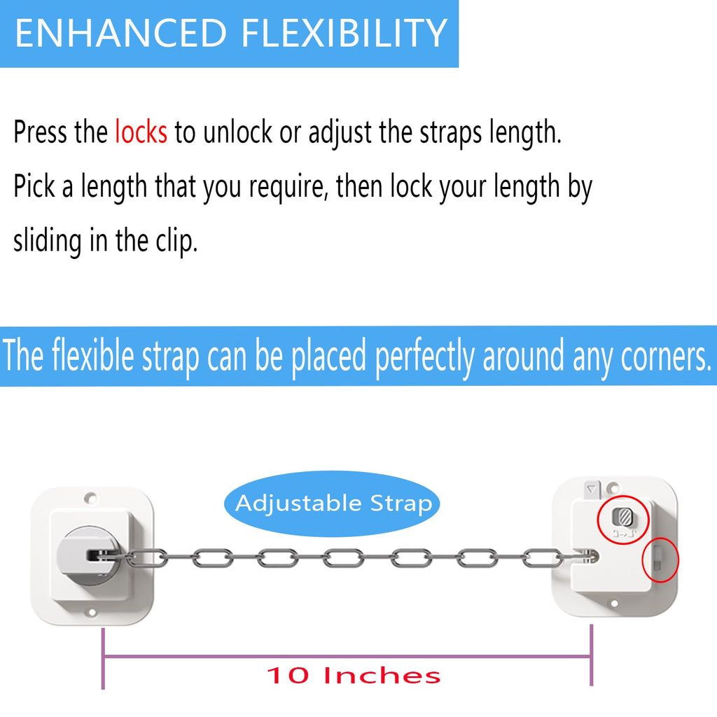 Child Proof Door Lock, 1 Pack