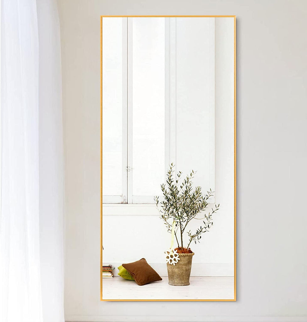 47"x22" Wall Mirror Full Length Mirror Full Body Mirror Bathroom Mirror Wall Decor Gold Mirror Body Mirror Boho