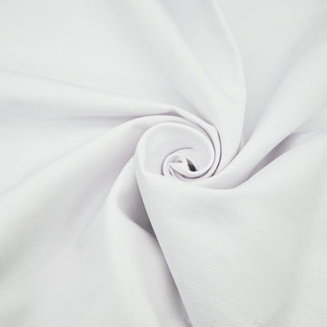 5 Yard 8 oz White Denim Fabric for Sewing (60''x180'')