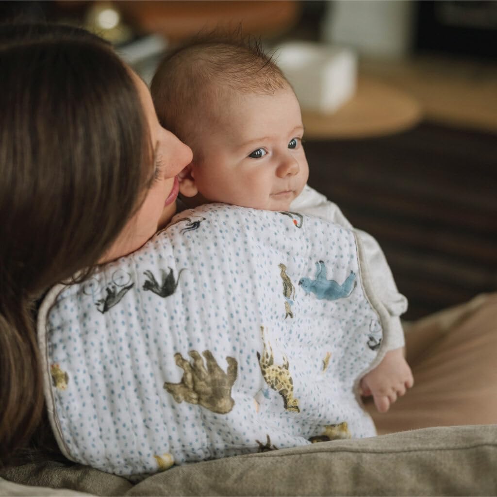 Unicorn Cotton Muslin Burp Cloth - Party Animals