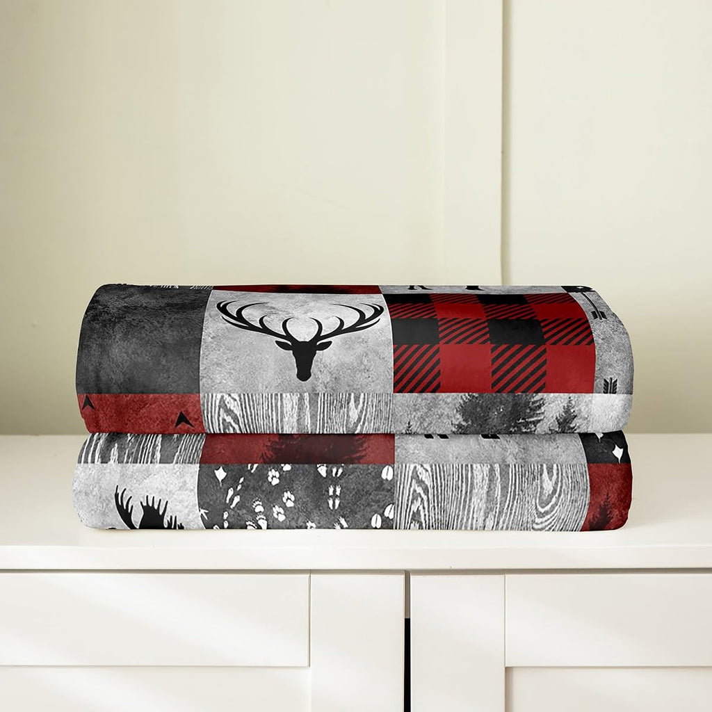 Cabin Lodge Blanket for All Seasons - Throw 50x60 Inch