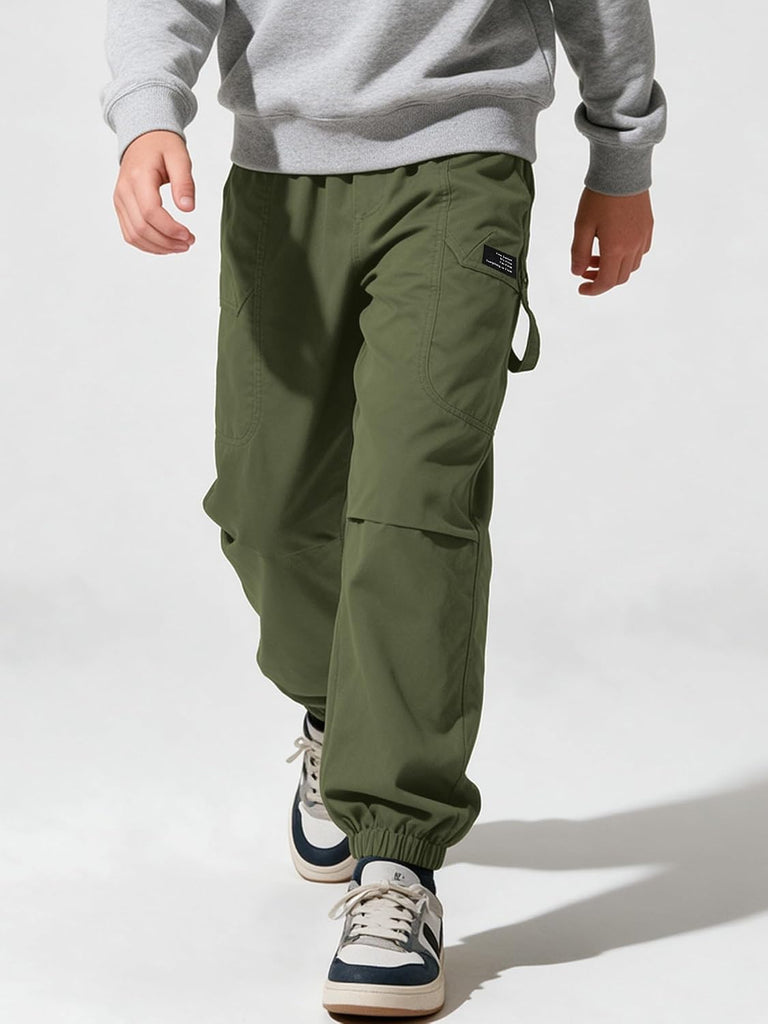 Boys Baggy Cargo Jogger Pants for Kids