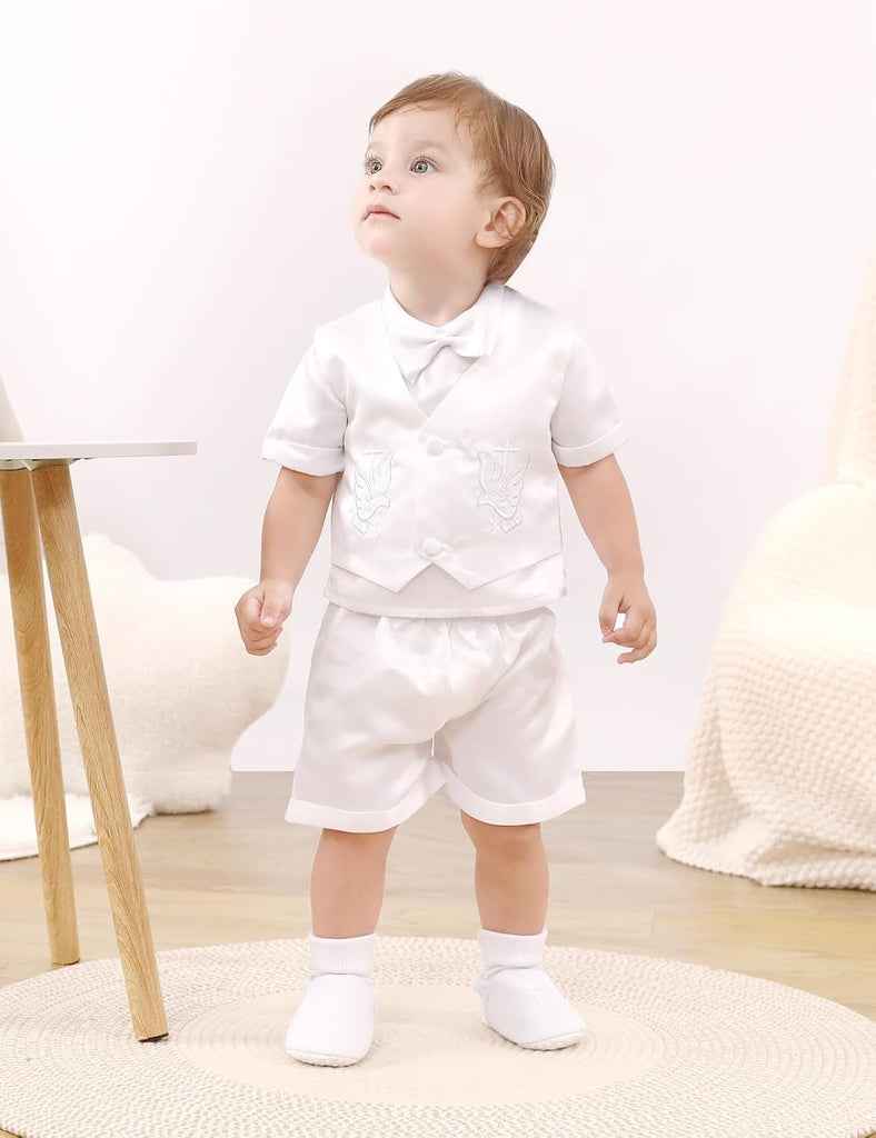 Baptism Shoes for Baby Boy Infant Soft Sole Christening Sneaker