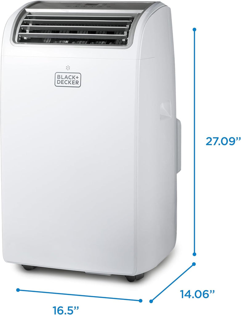 Portable Air Conditioner with Heat, 14,000 BTU with 12,000 BTU Heating for Rooms Up To 700 Sq. Ft.