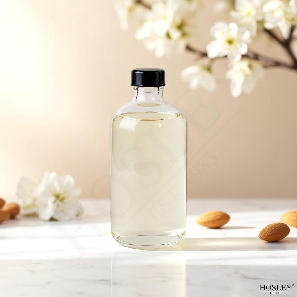 Essence of Elegance Vanilla Almond Reed Diffuser Refill Oils, 200ml Each with Chic Diffuser Bottle & Stylish - Set of 2